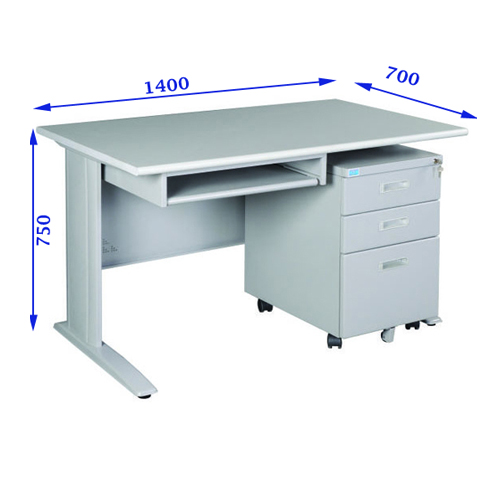 Bàn làm việc chân sắt Hòa Phát HU14