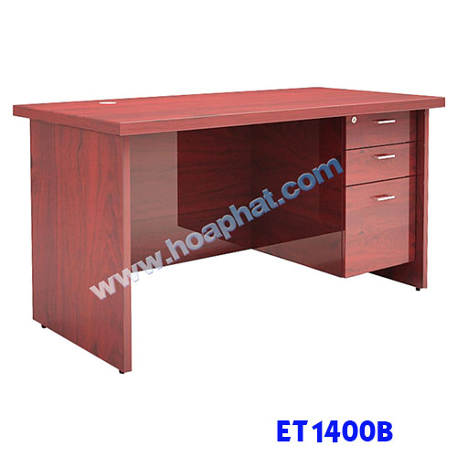 Bàn trưởng phòng Hòa Phát ET1400B gỗ CN sơn PU cao cấp giá rẻ - mặt trước