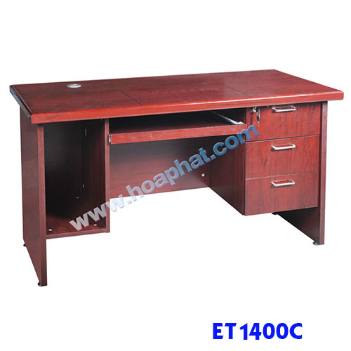 Bàn trưởng phòng Hòa Phát sơn PU ET1400C có hộc tài liệu ngăn kéo