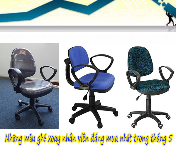 Những loại ghế xoay nhân viên đáng mua nhất trong tháng 5 - ảnh 1