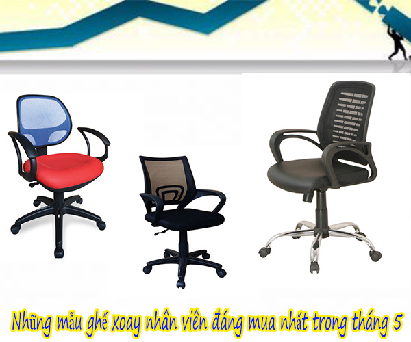 Những loại ghế xoay nhân viên đáng mua nhất trong tháng 5 - ảnh 2