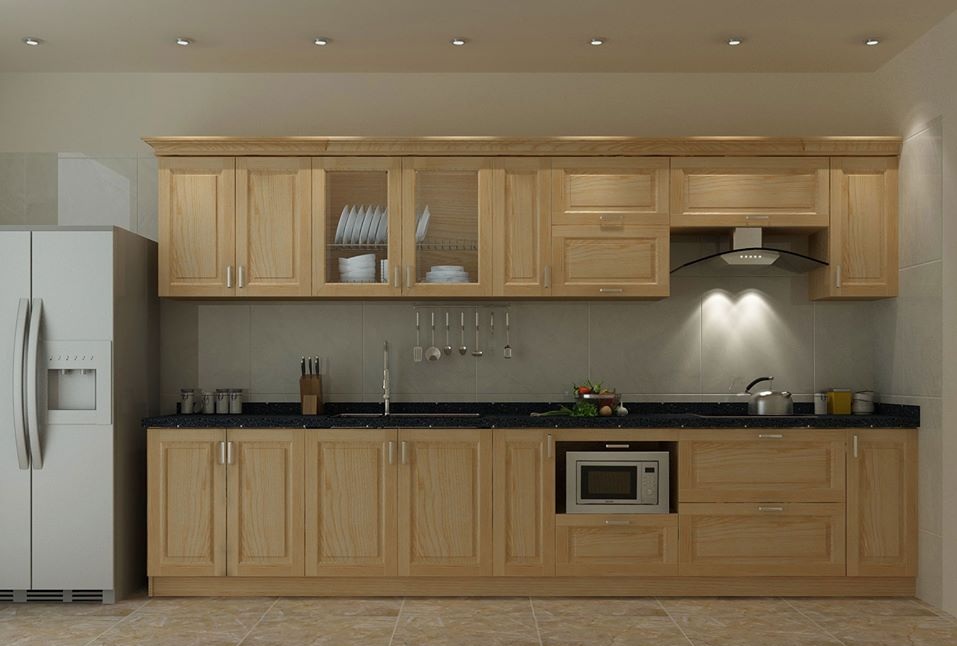 nội thất phòng bếp luôn là nơi bám bẩn nhiều nhất