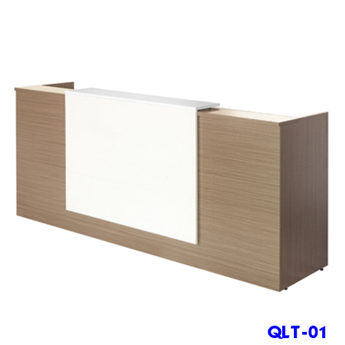 Quầy lễ tân QLT-01 dài 2m4 thiết kế đẹp giá rẻ Quầy lễ tân QLT-01 dài 2m4 thiết kế đẹp giá rẻ