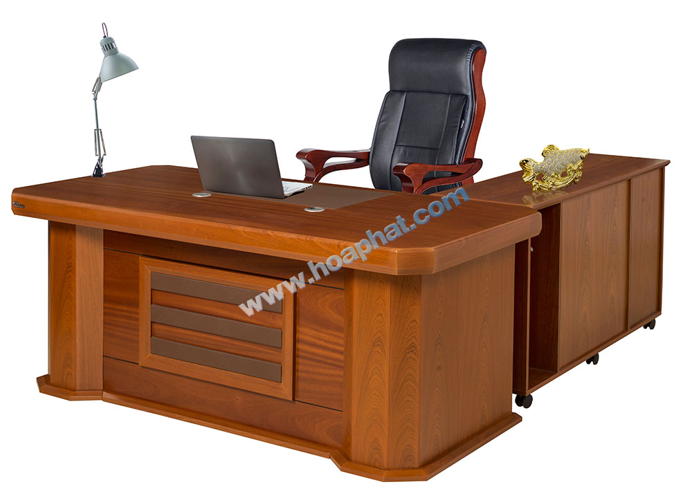 Bàn giám đốc Hòa Phát DT1890VM15, DT2010VM15 gỗ Veneer và Melamine
