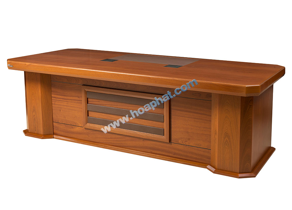Bàn giám đốc Hòa Phát gỗ Veneer cao cấp DT1890V15, DT2010V15, DT2411V15