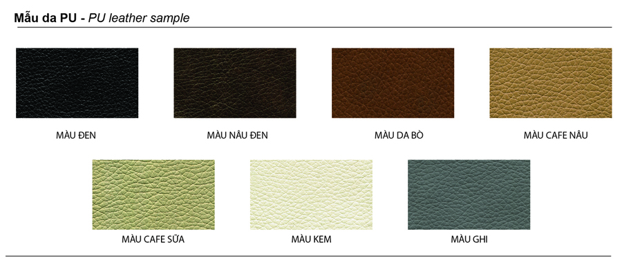 Ghế xoay da văn phòng 190 GX13H4 bền đẹp giá rẻ free lắp đặt