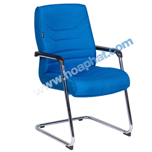 Ghế phòng họp Hòa Phát SL719M khung thép mạ đệm tựa nỉ