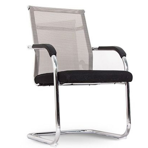 Ghế chân quỳ lưới CQ409T tựa màu trắng đệm đen