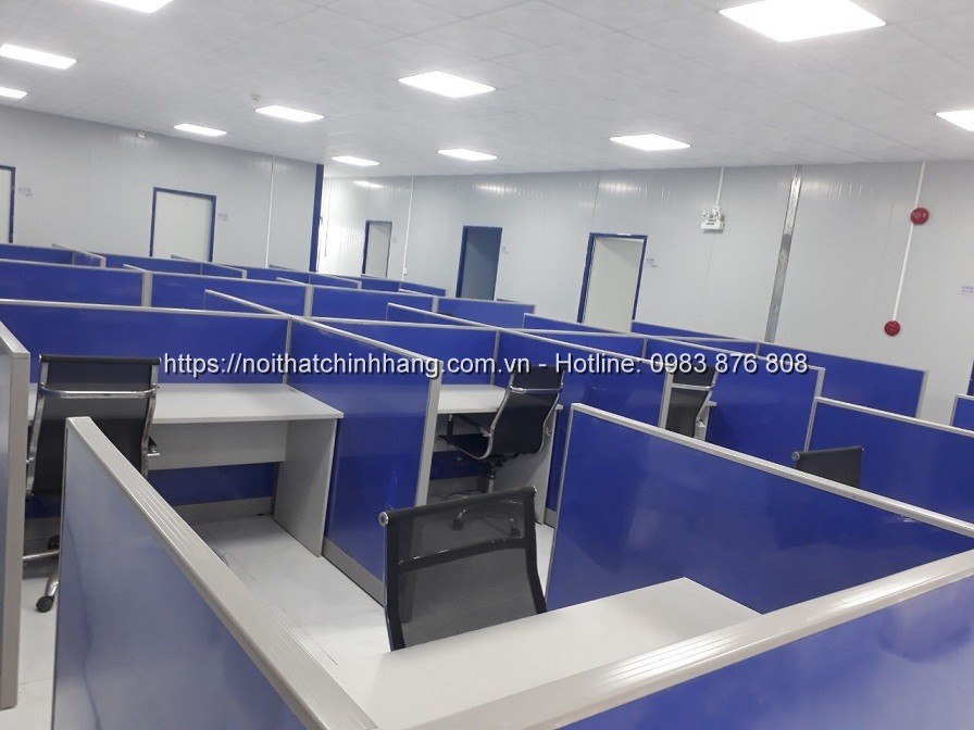 Vách ngăn nỉ và những ưu điểm của vách nỉ bàn làm việc văn phòng Vách ngăn nỉ và những ưu điểm của vách nỉ bàn làm việc văn phòng