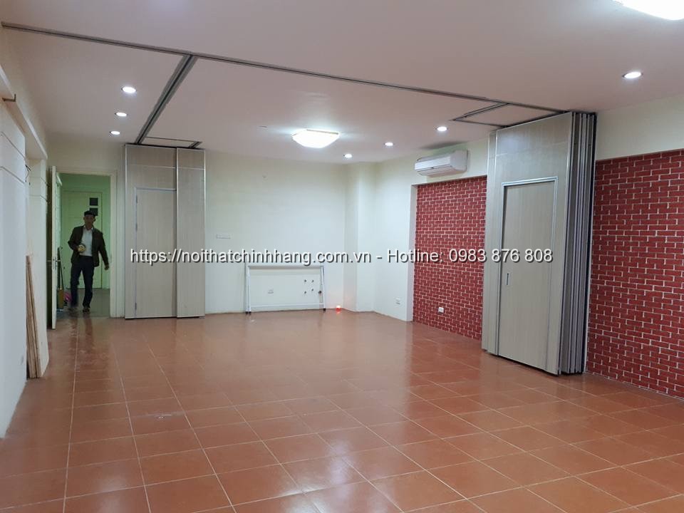 vách ngăn di động gỗ Melamine VNDD-HG40 - ảnh 4